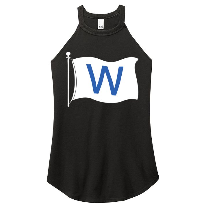 Chicago Win W Flag Baseball Women's Perfect Tri Rocker Tank