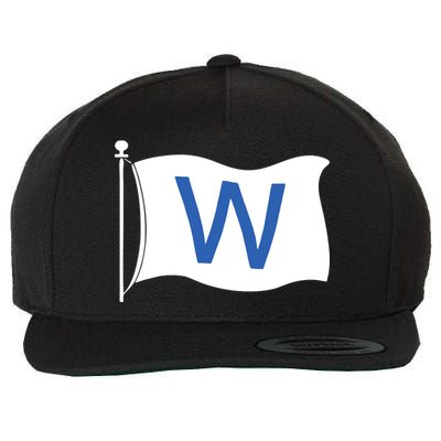 Chicago Win W Flag Baseball Wool Snapback Cap