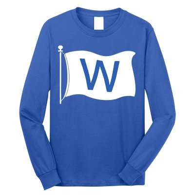 Chicago Win W Flag Baseball Long Sleeve Shirt