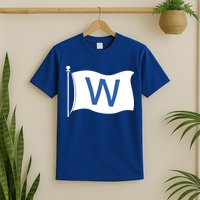 Chicago Win W Flag Baseball T-Shirt