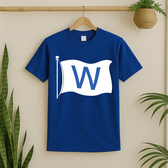 Chicago Win W Flag Baseball T-Shirt