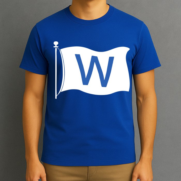 Chicago Win W Flag Baseball T-Shirt