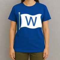 Chicago Win W Flag Baseball T-Shirt
