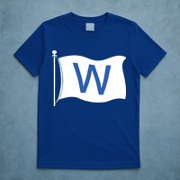 Chicago Win W Flag Baseball T-Shirt