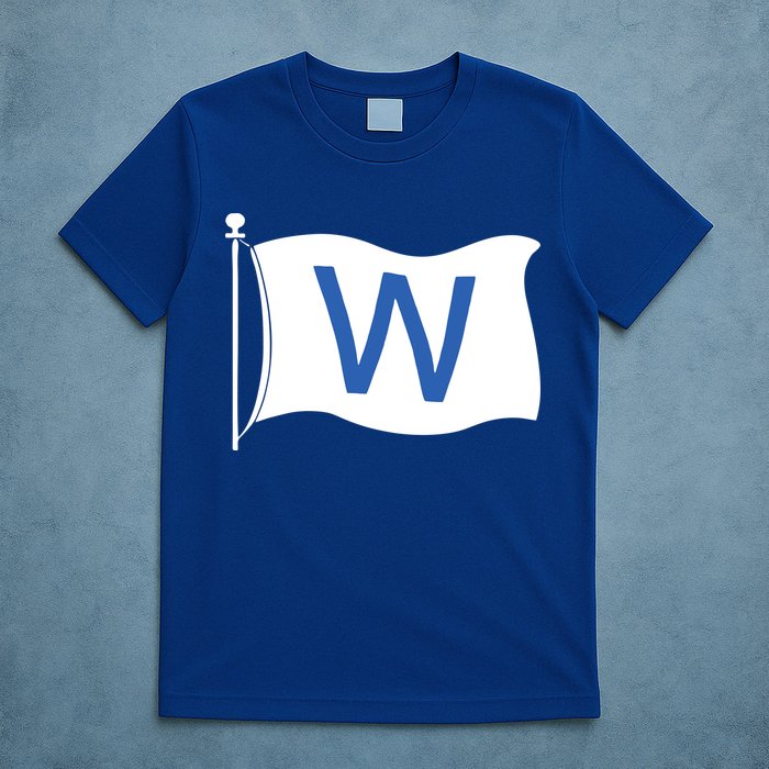Chicago Win W Flag Baseball T-Shirt