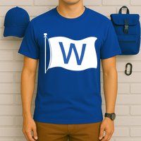 Chicago Win W Flag Baseball T-Shirt
