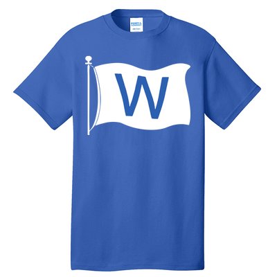 Chicago Win W Flag Baseball Tall T-Shirt