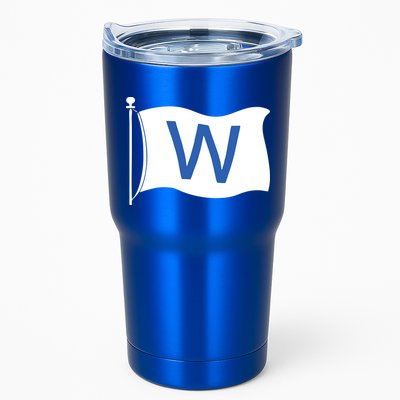 Chicago Win W Flag Baseball Tumbler