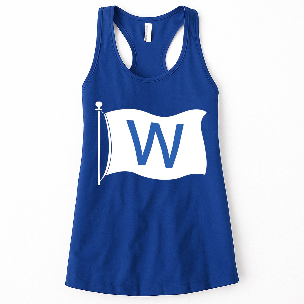 Chicago Win W Flag Baseball Womens Tank Top