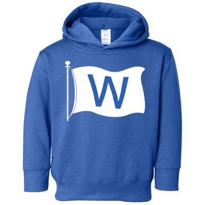 Chicago Win W Flag Baseball Toddler Hoodie