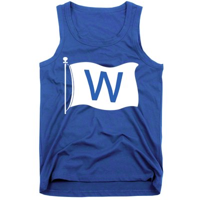 Chicago Win W Flag Baseball Tank Top