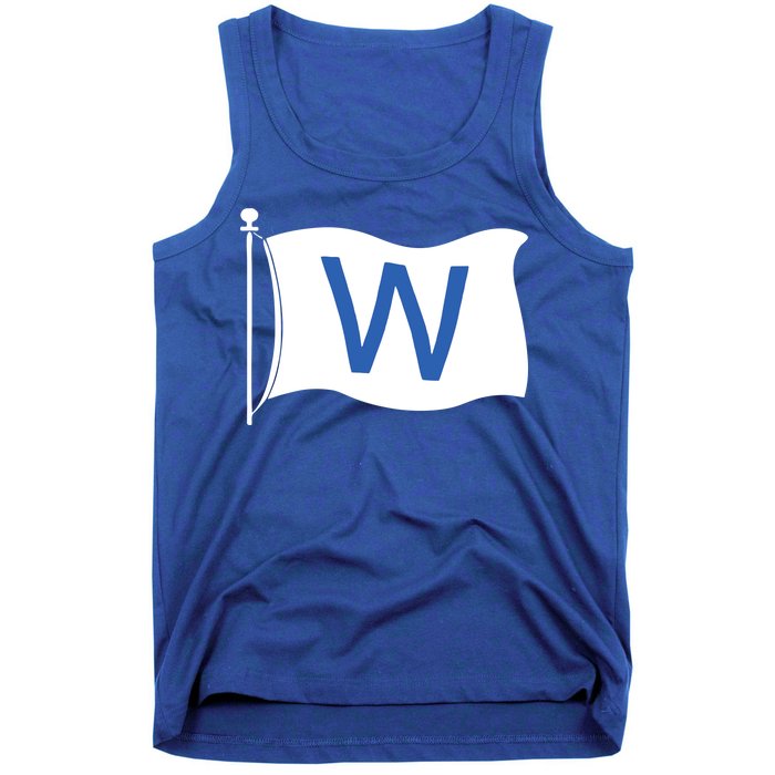 Chicago Win W Flag Baseball Tank Top