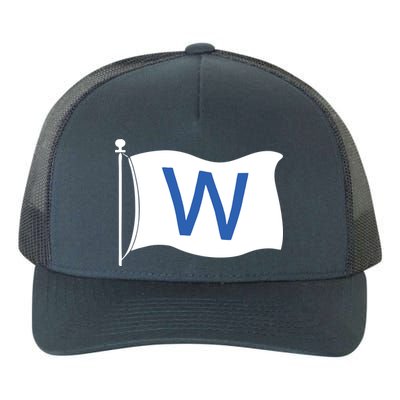 Chicago Win W Flag Baseball Yupoong Adult 5-Panel Trucker Hat