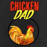 Chicken Dad 7 Panel Mesh Trucker Snapback Hat