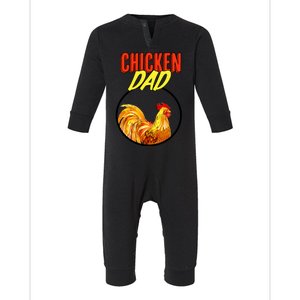 Chicken Dad Infant Fleece One Piece