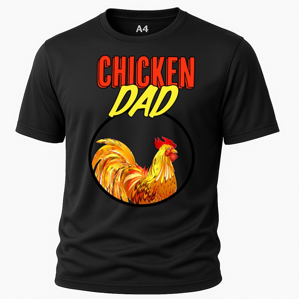 Chicken Dad Cooling Performance Crew T-Shirt