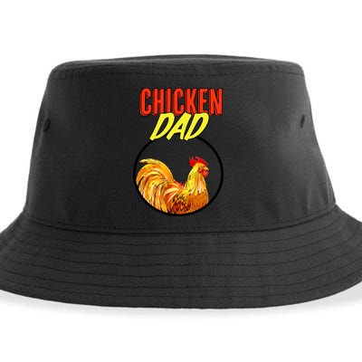 Chicken Dad Sustainable Bucket Hat