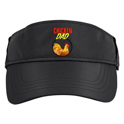Chicken Dad Adult Drive Performance Visor