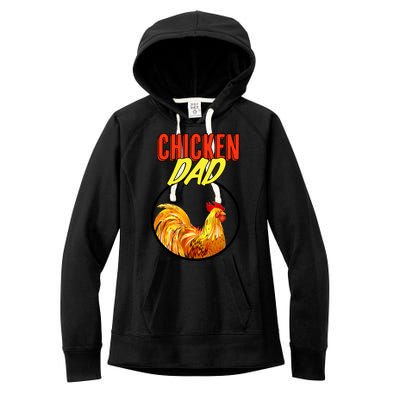 Chicken Dad Women's Fleece Hoodie