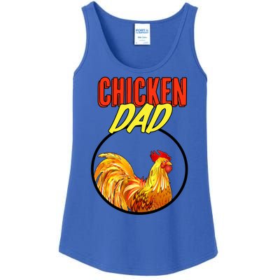 Chicken Dad Ladies Essential Tank