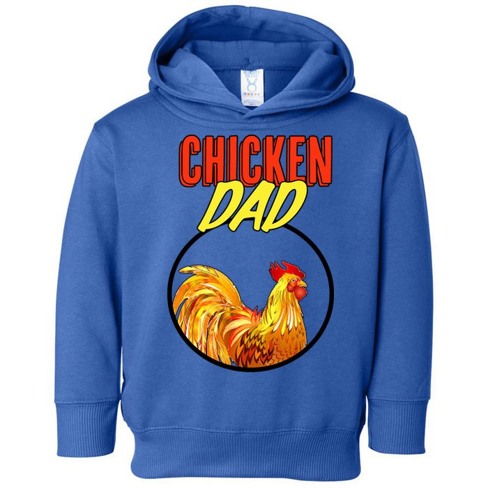 Chicken Dad Toddler Hoodie