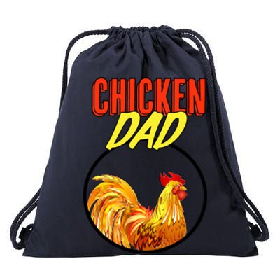 Chicken Dad Drawstring Bag