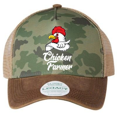 Chicken Farmer  Legacy Tie Dye Trucker Hat