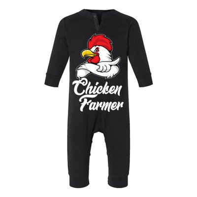 Chicken Farmer  Infant Fleece One Piece