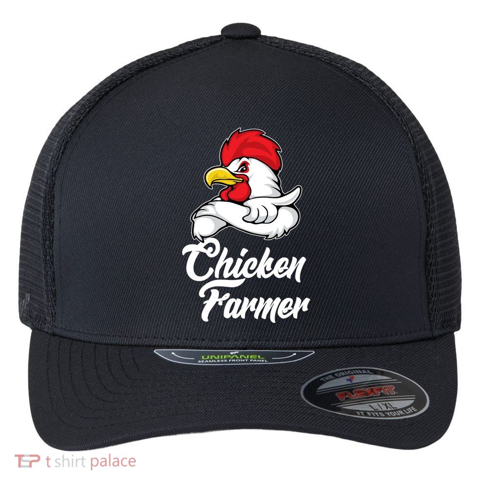 Chicken Farmer  Flexfit Unipanel Trucker Cap
