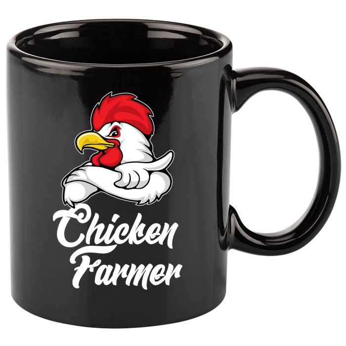 Chicken Farmer  11oz C Handle Ceramic Mug