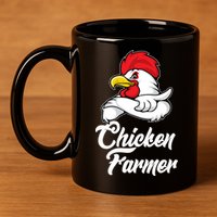 Chicken Farmer  11oz C Handle Ceramic Mug