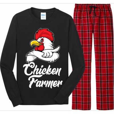 Chicken Farmer  Long Sleeve Pajama Set