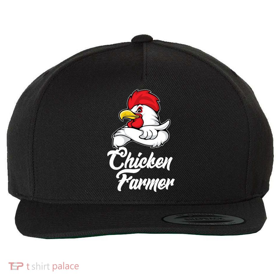 Chicken Farmer  Wool Snapback Cap