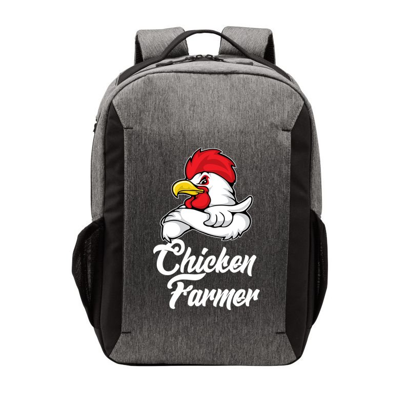 Chicken Farmer  Vector Backpack