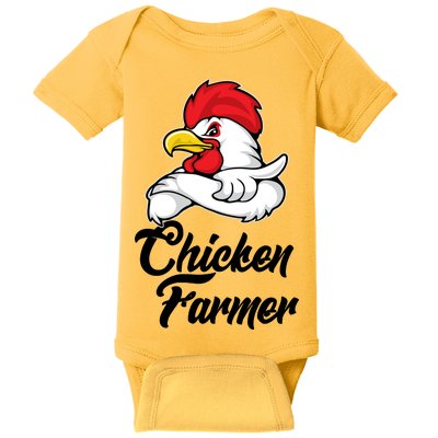 Chicken Farmer  Baby Bodysuit