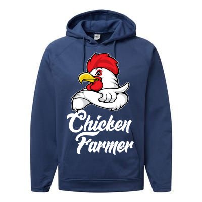 Chicken Farmer  Performance Fleece Hoodie