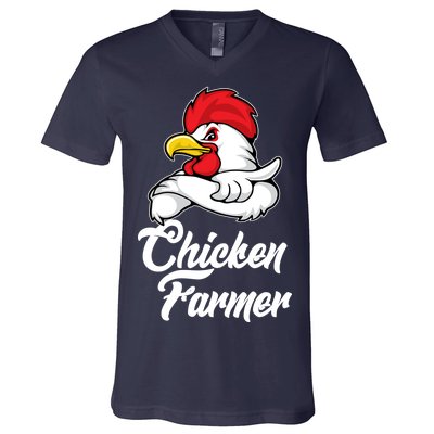 Chicken Farmer  V-Neck T-Shirt