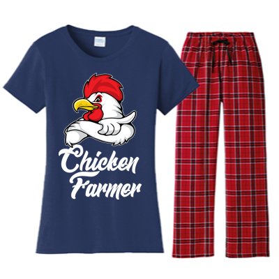 Chicken Farmer  Women's Flannel Pajama Set