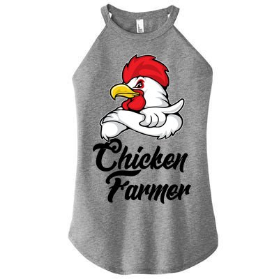 Chicken Farmer  Women's Perfect Tri Rocker Tank