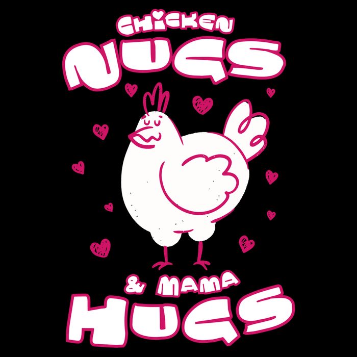 Chicken Nugs And Mama Hugs Cooling Performance Crew T-Shirt