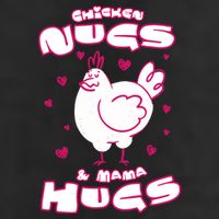 Chicken Nugs And Mama Hugs 11oz C Handle Ceramic Mug