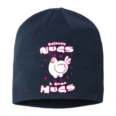 Chicken Nugs And Mama Hugs Sustainable Beanie