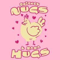Chicken Nugs And Mama Hugs Baby Bodysuit