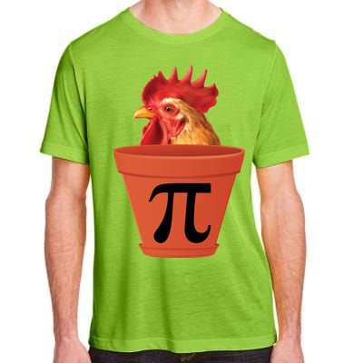 Chicken Pot Pie Funny Pi Adult ChromaSoft Performance T-Shirt