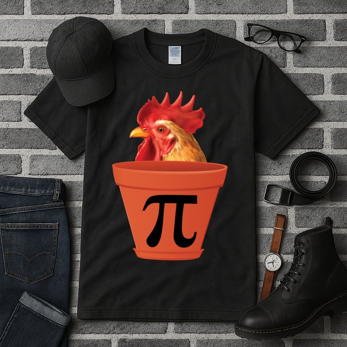Chicken Pot Pie Funny Pi Tall T-Shirt