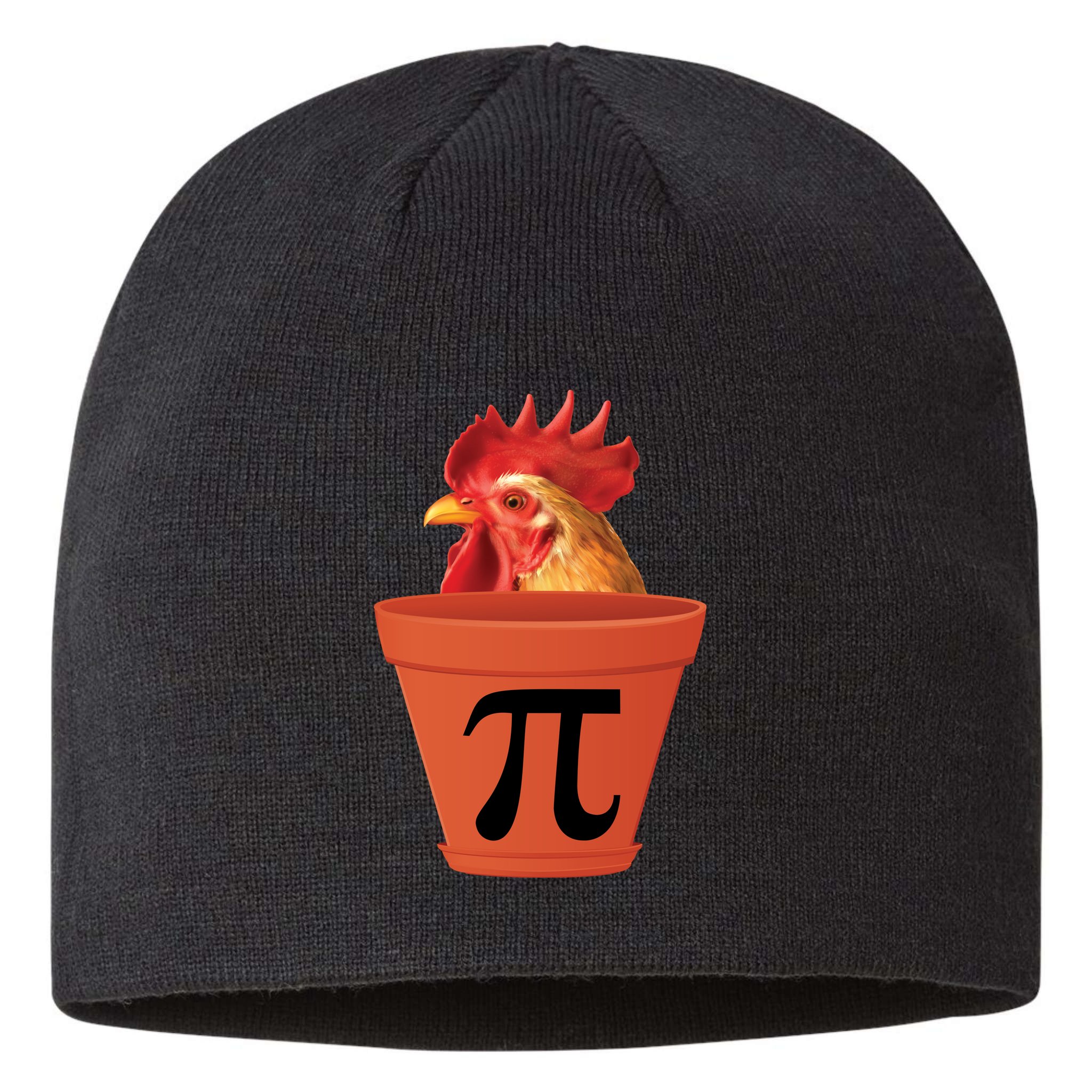 Chicken Pot Pie Funny Pi Sustainable Beanie