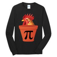 Chicken Pot Pie Funny Pi Tall Long Sleeve T-Shirt