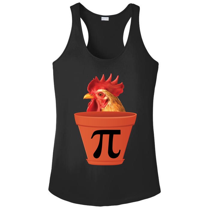 Chicken Pot Pie Funny Pi Ladies PosiCharge Competitor Racerback Tank