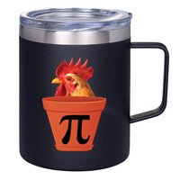 Chicken Pot Pie Funny Pi 12oz Stainless Steel Coffee Mug
