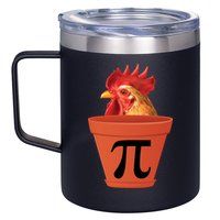 Chicken Pot Pie Funny Pi 12oz Stainless Steel Coffee Mug